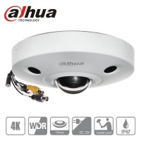 HAC-EBW3802 DAHUA  caméra fisheye panoramique 8mp anti-vandale coaxial